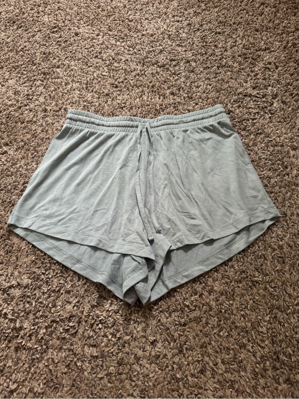 Auden Light Sage Drawstring Lounge Shorts